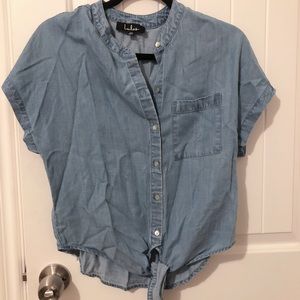Chambray Top